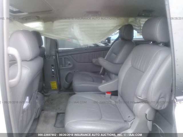 5TDZA22C26S496612 - 2006 TOYOTA SIENNA XLE/XLE LIMITED WHITE photo 8