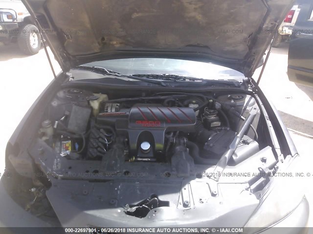 2G2WR544141218103 - 2004 PONTIAC GRAND PRIX GTP შავი ფოტო 10