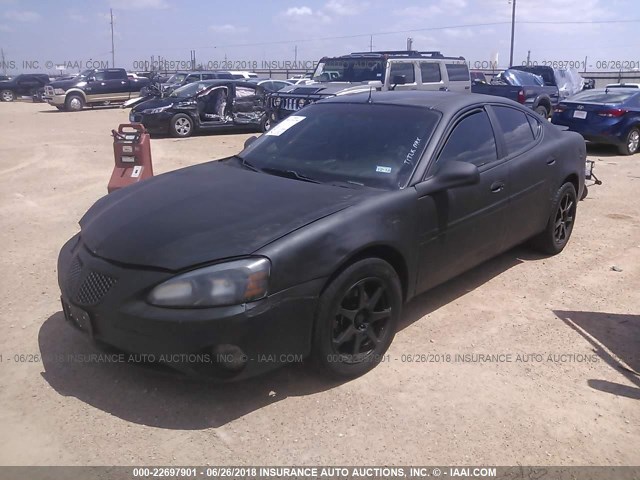 2G2WR544141218103 - 2004 PONTIAC GRAND PRIX GTP BLACK photo 2