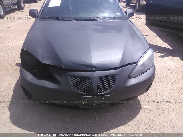 2G2WR544141218103 - 2004 PONTIAC GRAND PRIX GTP შავი ფოტო 6