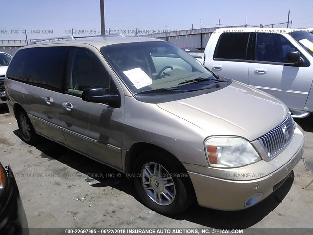 2MRDA22237BJ01435 - 2007 MERCURY MONTEREY LUXURY TAN photo 1