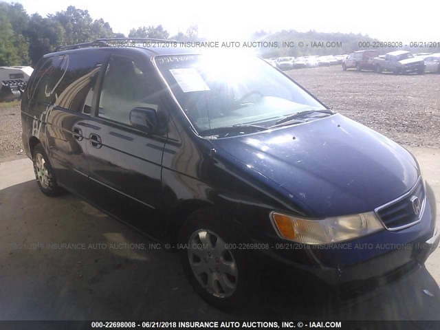 5FNRL18973B026723 - 2003 HONDA ODYSSEY EXL BLUE photo 1