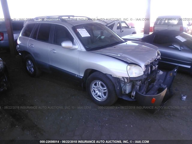 KM8SC13E56U073214 - 2006 HYUNDAI SANTA FE GLS/LIMITED SILVER photo 1