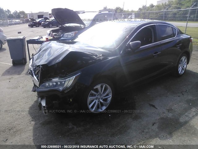 19UDE2F76HA012289 - 2017 ACURA ILX PREMIUM/TECH BLACK photo 2