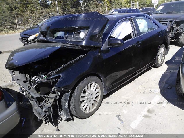 4T1BF1FK5EU313529 - 2014 TOYOTA CAMRY L/SE/LE/XLE 黑色 照片 2