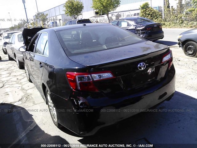 4T1BF1FK5EU313529 - 2014 TOYOTA CAMRY L/SE/LE/XLE 黑色 照片 3