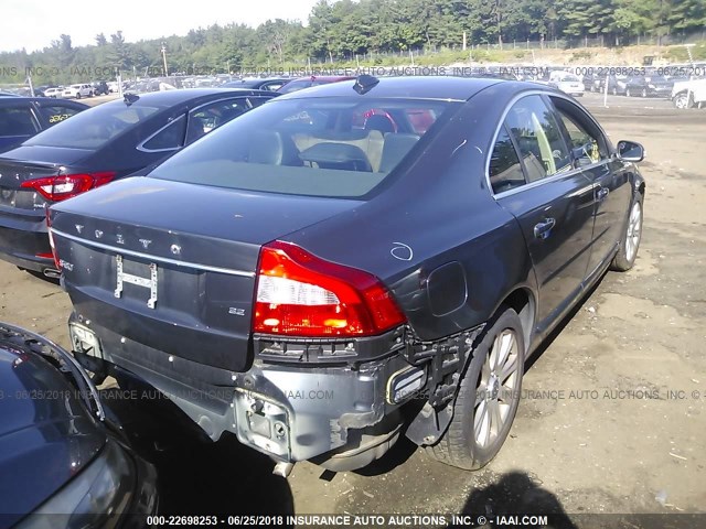 YV1AS982491089209 - 2009 VOLVO S80 3.2 GRAY photo 4