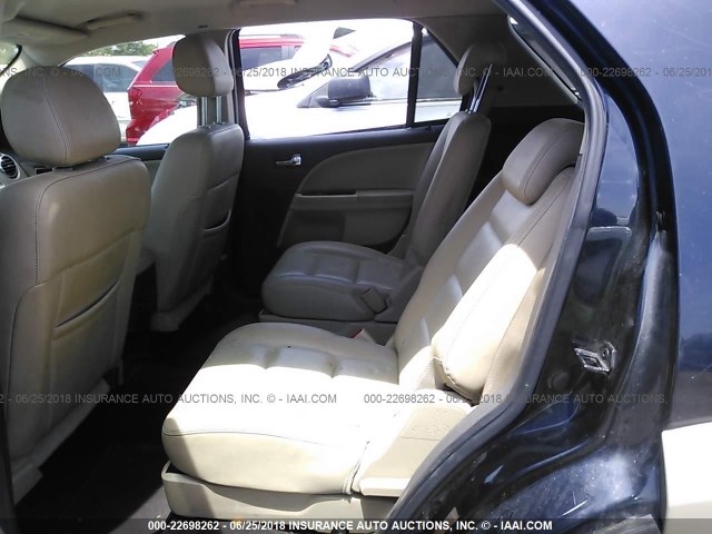 1FMDK07W58GA26906 - 2008 FORD TAURUS X EDDIE BAUER BLUE photo 8