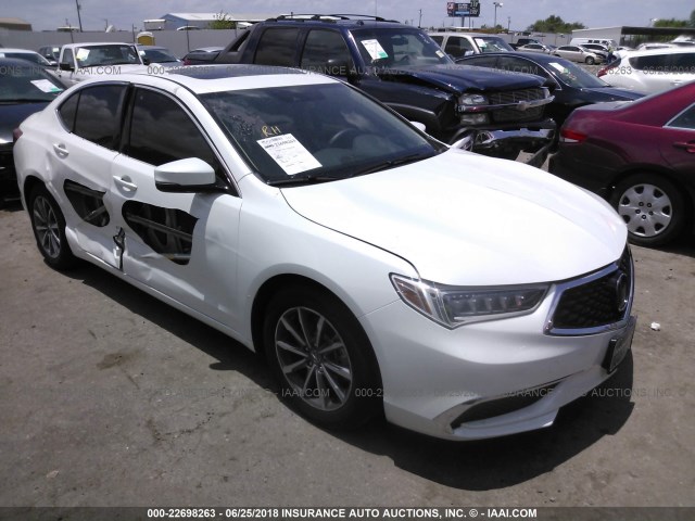 19UUB1F35JA011656 - 2018 ACURA TLX WHITE photo 1