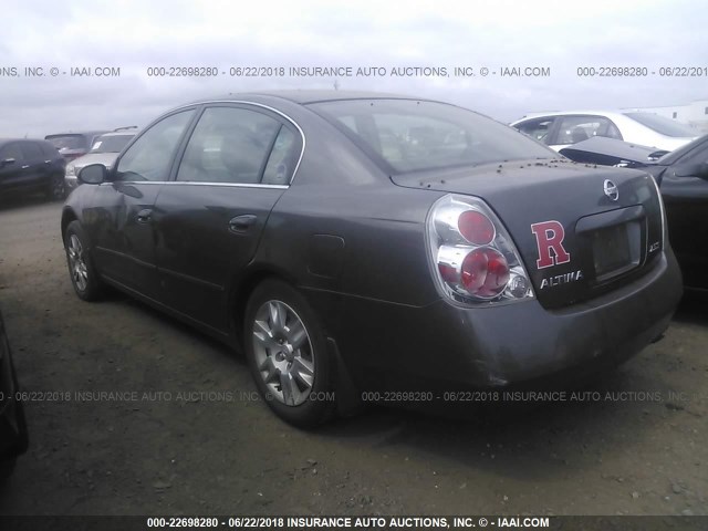 1N4AL11D36N459589 - 2006 NISSAN ALTIMA S/SL GRAY photo 3