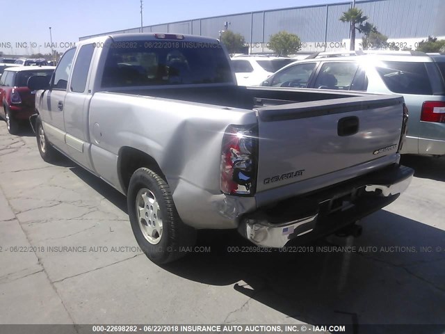 2GCEC19V341418368 - 2004 CHEVROLET SILVERADO C1500 GRAY photo 3