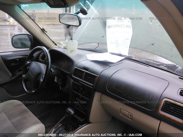 JF1SF65582H743661 - 2002 SUBARU FORESTER Yaşıl foto 5