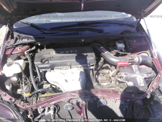 JTKDE3B77A0311126 - 2010 TOYOTA SCION TC 紫色 照片 10