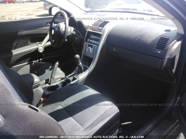 JTKDE3B77A0311126 - 2010 TOYOTA SCION TC 紫色 照片 5