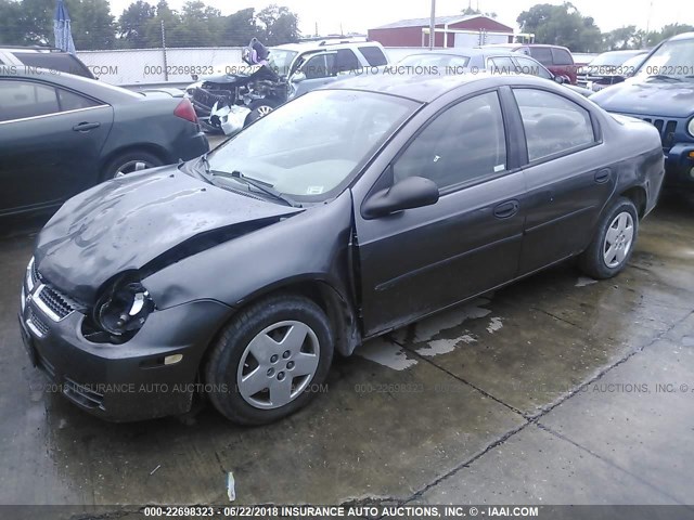 1B3ES26C03D176932 - 2003 DODGE NEON SE GRAY photo 2