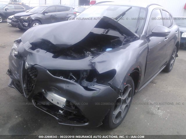 ZASFAKPN1J7B77371 - 2018 ALFA ROMEO STELVIO SPORT Boz foto 2