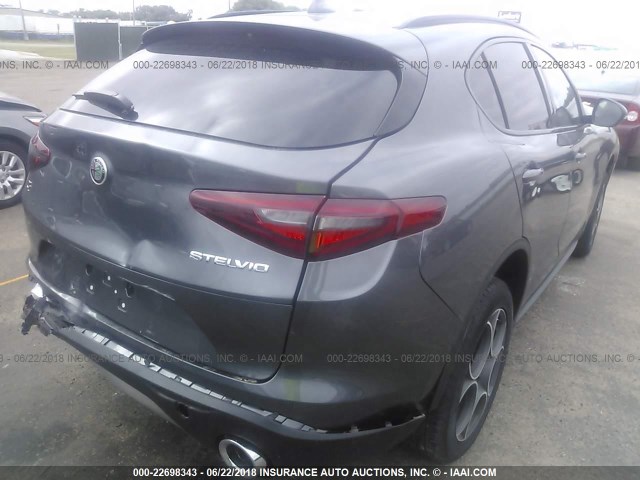 ZASFAKPN1J7B77371 - 2018 ALFA ROMEO STELVIO SPORT Boz foto 4