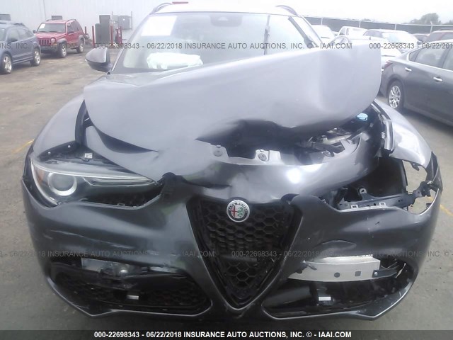 ZASFAKPN1J7B77371 - 2018 ALFA ROMEO STELVIO SPORT Boz foto 6