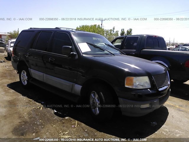 1FMPU15L73LC17720 - 2003 FORD EXPEDITION XLT BLACK photo 1