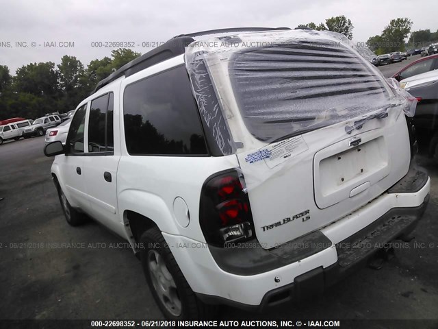 1GNET16S466159807 - 2006 CHEVROLET TRAILBLAZER EXT LS/EXT LT WHITE photo 3