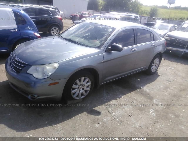 1C3CC4FBXAN140358 - 2010 CHRYSLER SEBRING TOURING GRAY photo 2