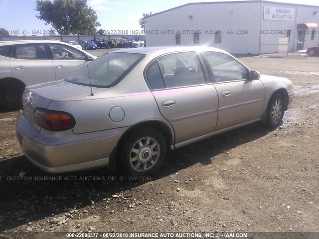 1G1NE52M6WY129819 - 1998 CHEVROLET MALIBU LS Qəhvəyi foto 4
