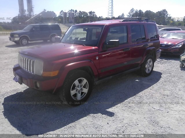 1J8HG48N56C339102 - 2006 JEEP COMMANDER 栗色 照片 2