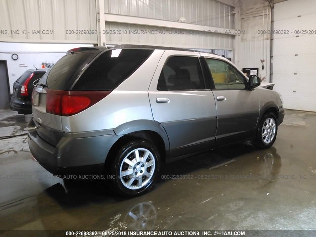 3G5DB03E75S559605 - 2005 BUICK RENDEZVOUS CX/CXL SILVER photo 4