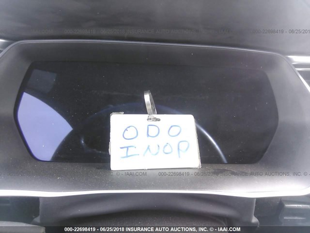 5YJSA1E49FF114077 - 2015 TESLA MODEL S RED photo 7