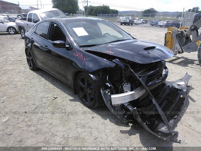 1C3CDFCH5DD320813 - 2013 DODGE DART LIMITED/R/T BLACK photo 1