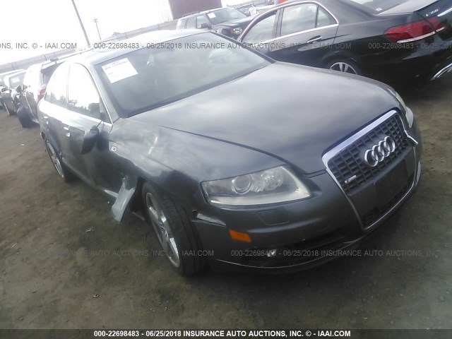 WAUEH74F47N040002 - 2007 AUDI A6 S-LINE QUATTRO GRAY photo 1