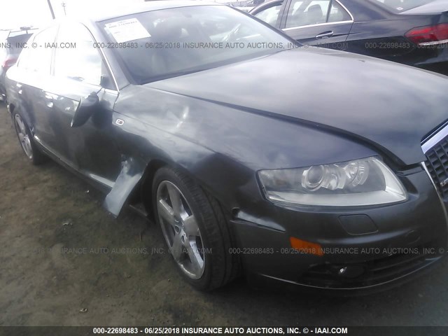 WAUEH74F47N040002 - 2007 AUDI A6 S-LINE QUATTRO GRAY photo 6