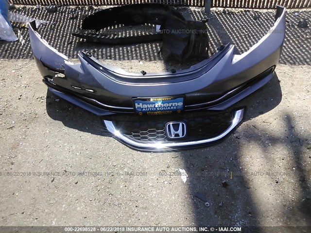 19XFB2F54EE080842 - 2014 HONDA CIVIC LX GRAY photo 6