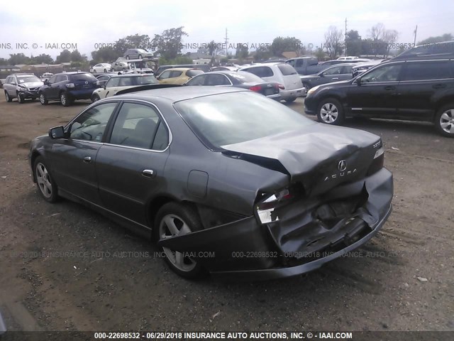 19UUA56823A048057 - 2003 ACURA 3.2TL TYPE-S GRAY photo 3