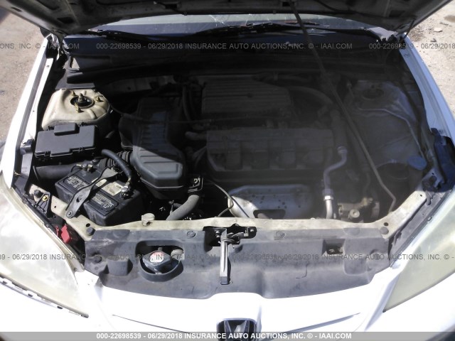 1HGES16395L019371 - 2005 HONDA CIVIC DX VP Ağ foto 10