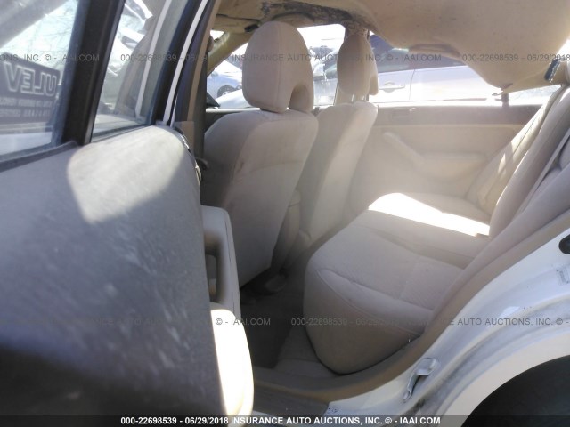 1HGES16395L019371 - 2005 HONDA CIVIC DX VP Ağ foto 8