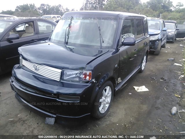 JTLKT324664037481 - 2006 TOYOTA SCION XB Көк фото 2