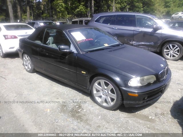 WBABS33402PG82147 - 2002 BMW 325 CI GRAY photo 1