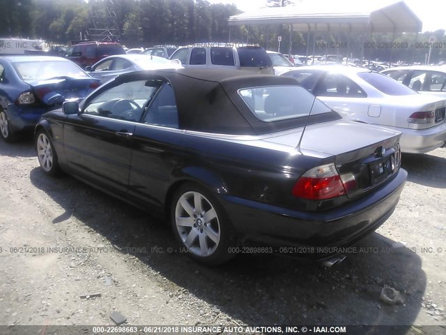 WBABS33402PG82147 - 2002 BMW 325 CI GRAY photo 3