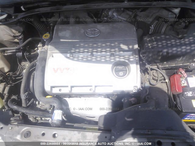 4T1BF32K13U555927 - 2003 TOYOTA CAMRY LE/XLE/SE ნაცრისფერი ფოტო 10