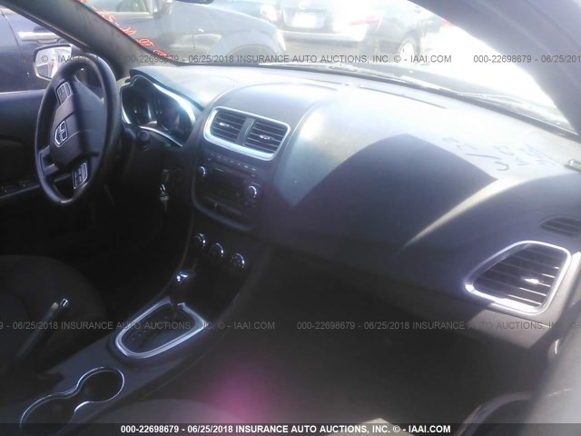 1B3BD4FB9BN579140 - 2011 DODGE AVENGER EXPRESS BLACK photo 5