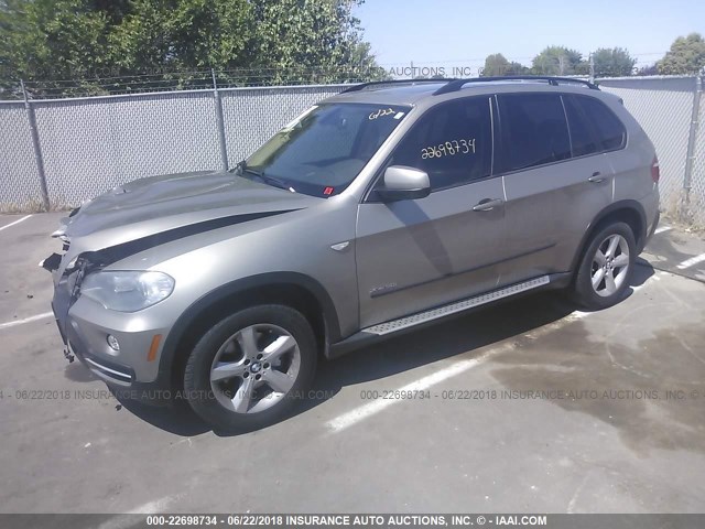 5UXFE43579L268502 - 2009 BMW X5 XDRIVE30I Շամպայն լուսանկար 2