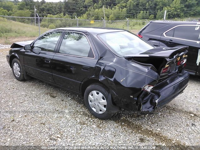 4T1BG22K8XU390794 - 1999 TOYOTA CAMRY CE/LE/XLE BLACK photo 3