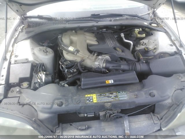 1LNHM86S04Y632322 - 2004 LINCOLN LS 灰色 照片 10