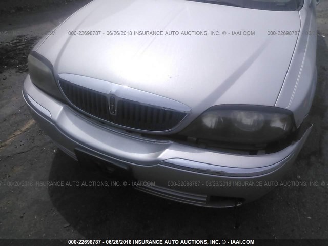 1LNHM86S04Y632322 - 2004 LINCOLN LS GRAY photo 6