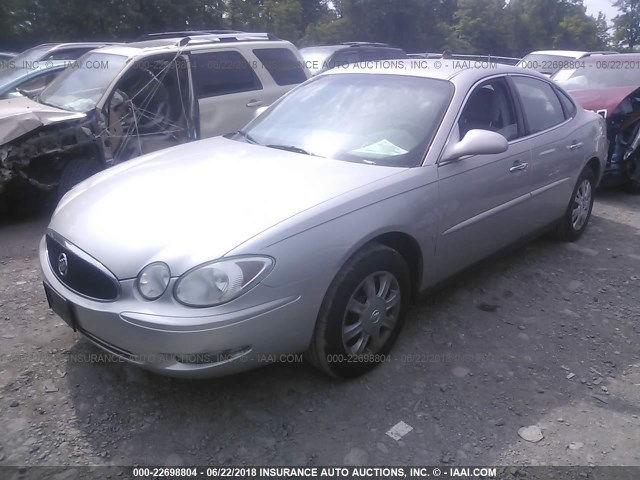 2G4WC582471225570 - 2007 BUICK LACROSSE CX GRAY photo 2