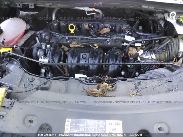 1FMCU0F74HUB95851 - 2017 FORD ESCAPE S BLACK photo 10