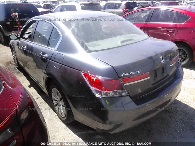 1HGCP2F30CA023266 - 2012 HONDA ACCORD LX Pewter photo 3