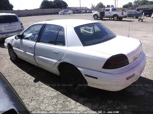 1G2NE5538RC733355 - 1994 PONTIAC GRAND AM SE WHITE photo 3