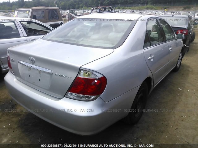 4T1BE30K86U106481 - 2006 TOYOTA CAMRY LE/XLE/SE Gümüş foto 4